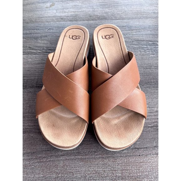 UGG Shoes - UGG Brown Karl Sandal Size 8